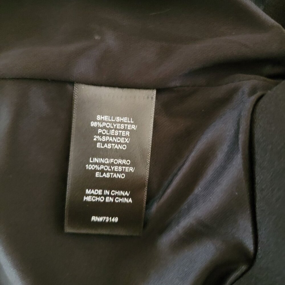 New with Tags Dakota Blue Black Open Front Blazer – Size XL – Classic & Chic - Picture 4 of 5